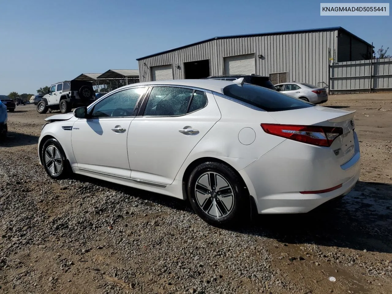 2013 Kia Optima Hybrid VIN: KNAGM4AD4D5055441 Lot: 75596124