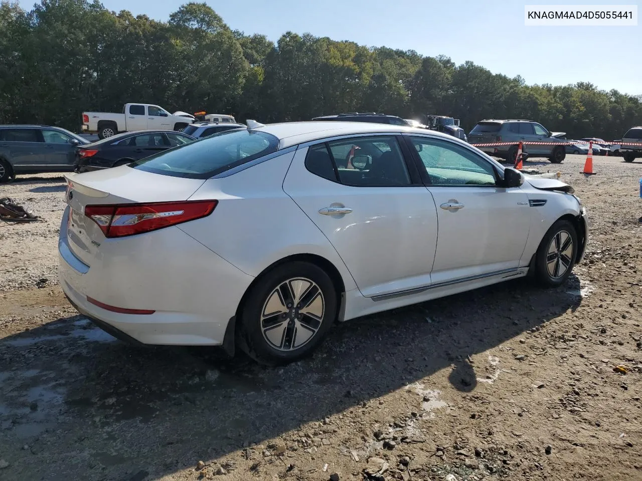 2013 Kia Optima Hybrid VIN: KNAGM4AD4D5055441 Lot: 75596124