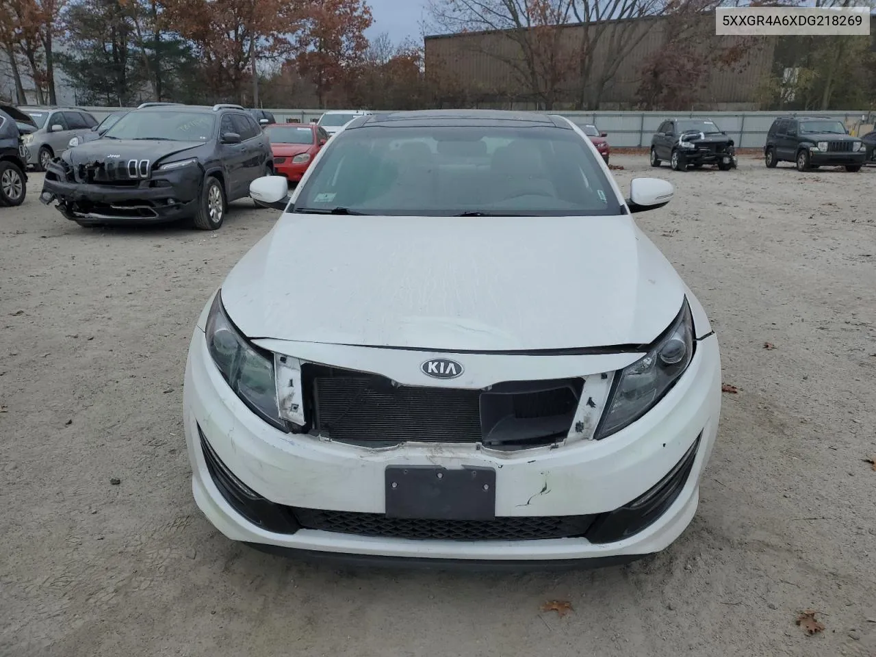 2013 Kia Optima Sx VIN: 5XXGR4A6XDG218269 Lot: 75607244