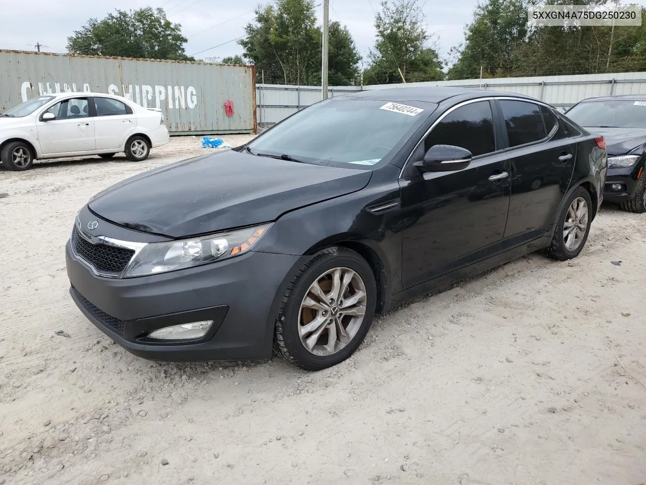 5XXGN4A75DG250230 2013 Kia Optima Ex