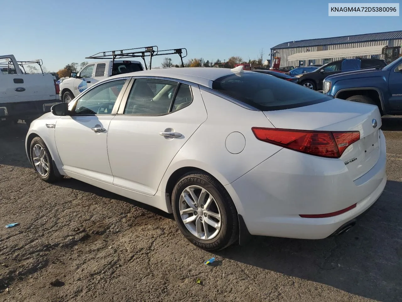 2013 Kia Optima Lx VIN: KNAGM4A72D5380096 Lot: 75688064