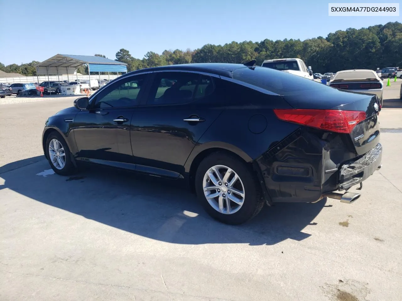 2013 Kia Optima Lx VIN: 5XXGM4A77DG244903 Lot: 75796764