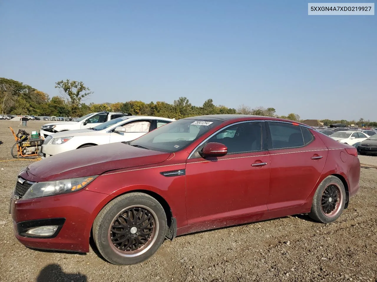 2013 Kia Optima Ex VIN: 5XXGN4A7XDG219927 Lot: 75841254