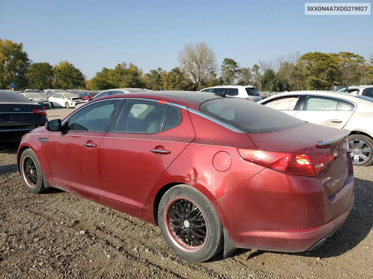 2013 Kia Optima Ex VIN: 5XXGN4A7XDG219927 Lot: 75841254