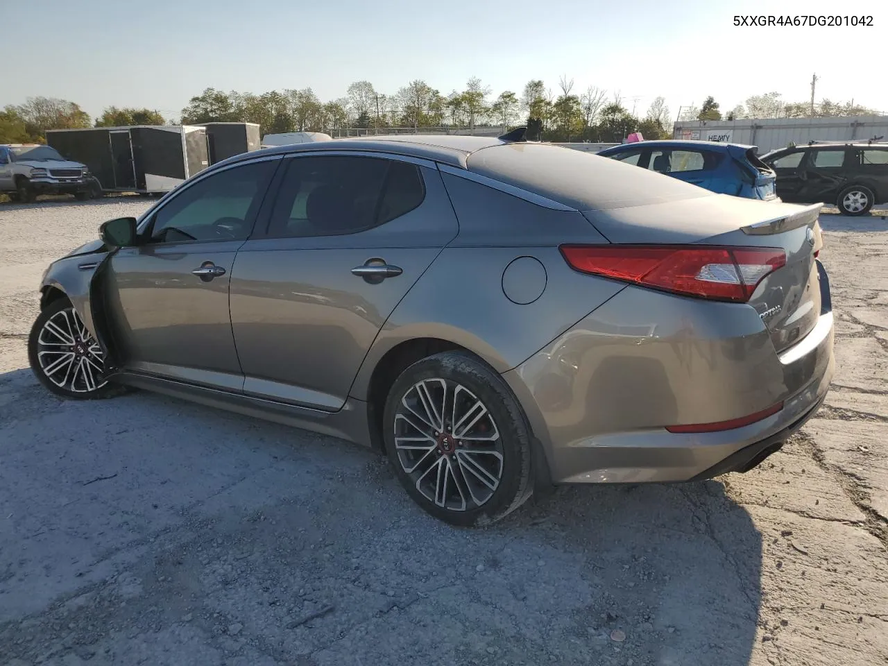 2013 Kia Optima Sx VIN: 5XXGR4A67DG201042 Lot: 75843494