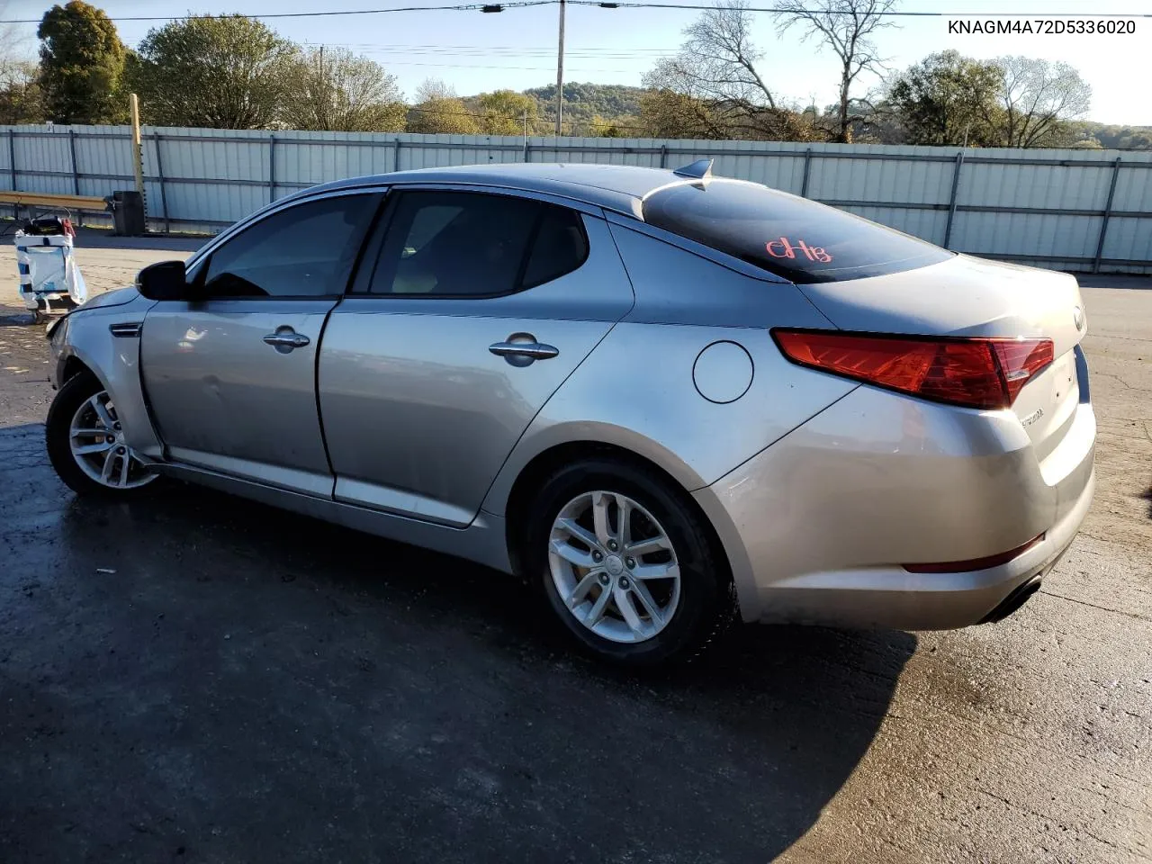 2013 Kia Optima Lx VIN: KNAGM4A72D5336020 Lot: 75861504