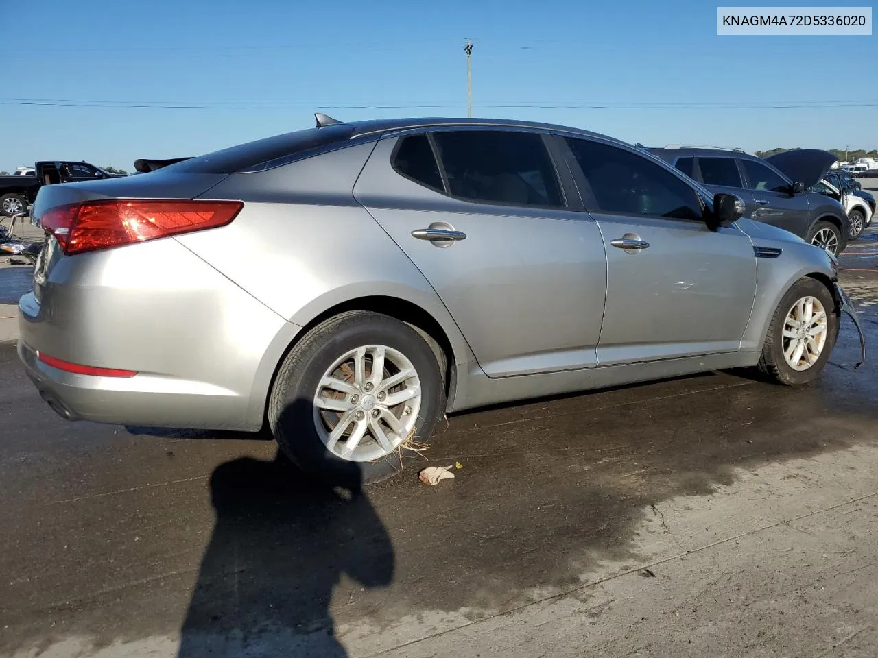 2013 Kia Optima Lx VIN: KNAGM4A72D5336020 Lot: 75861504