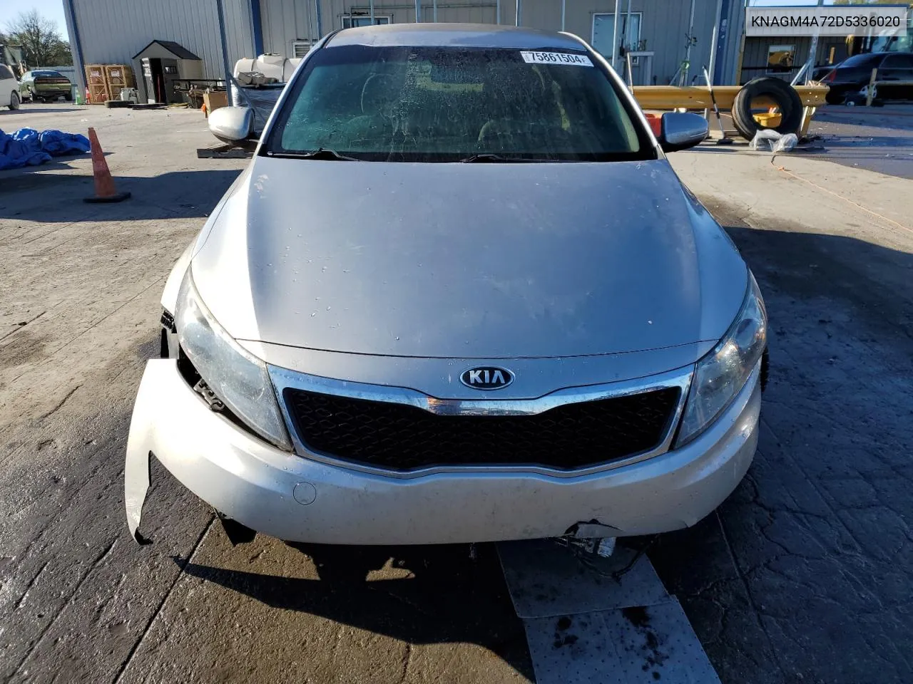 2013 Kia Optima Lx VIN: KNAGM4A72D5336020 Lot: 75861504