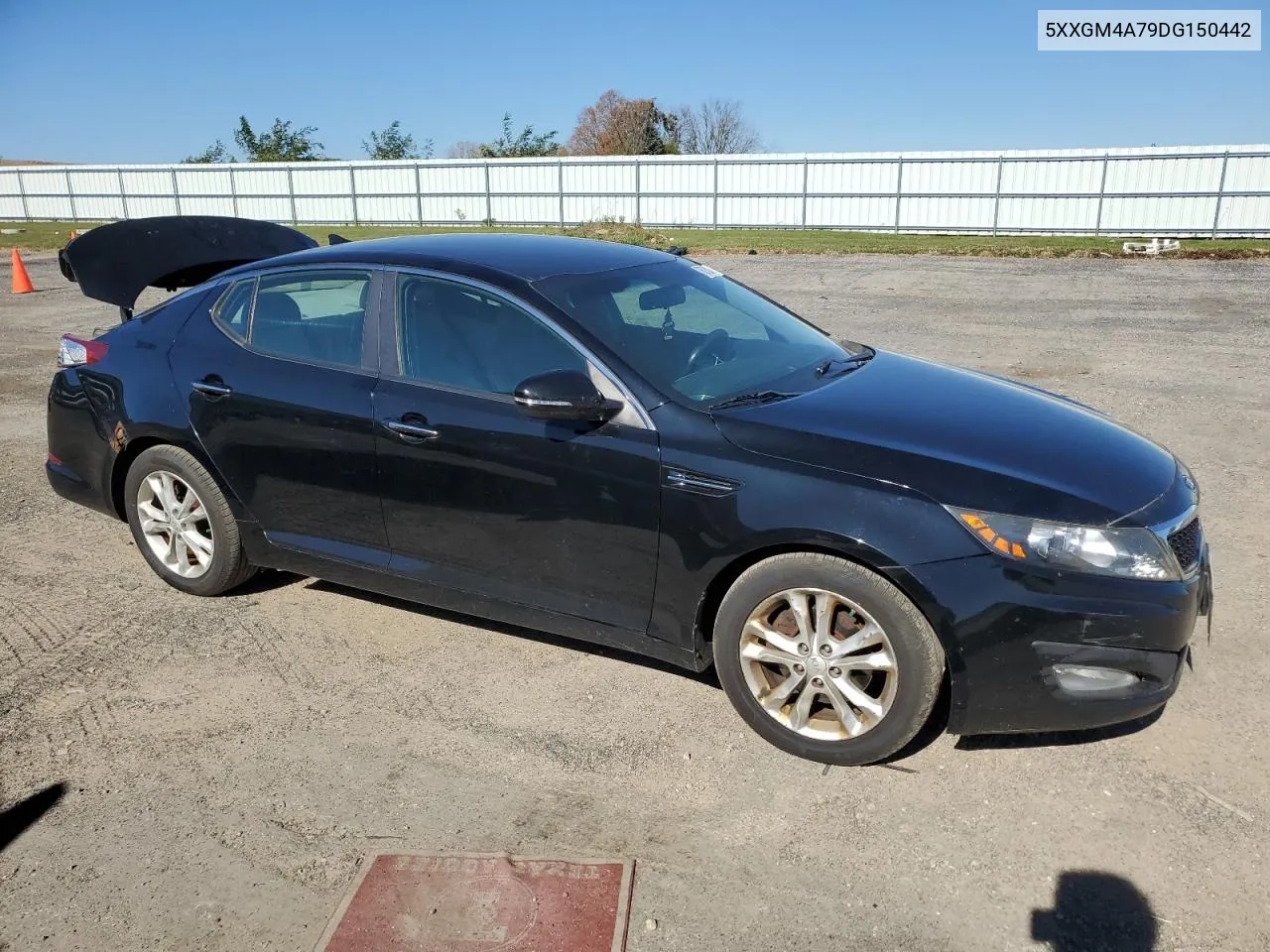 2013 Kia Optima Lx VIN: 5XXGM4A79DG150442 Lot: 75875224