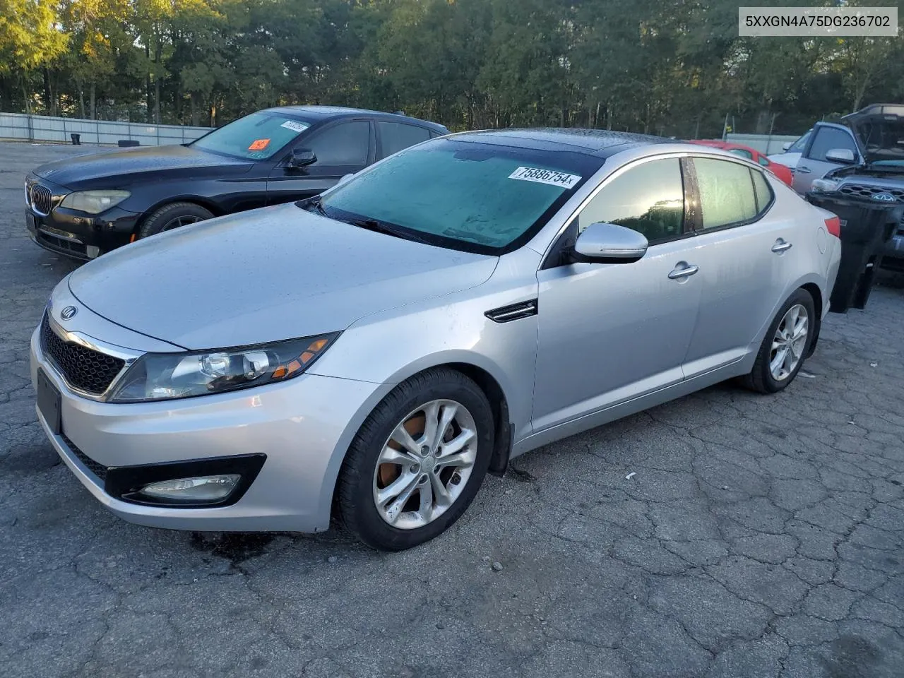 2013 Kia Optima Ex VIN: 5XXGN4A75DG236702 Lot: 75886754