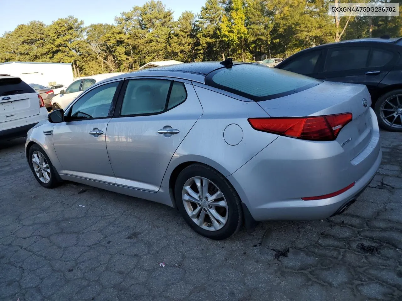 2013 Kia Optima Ex VIN: 5XXGN4A75DG236702 Lot: 75886754