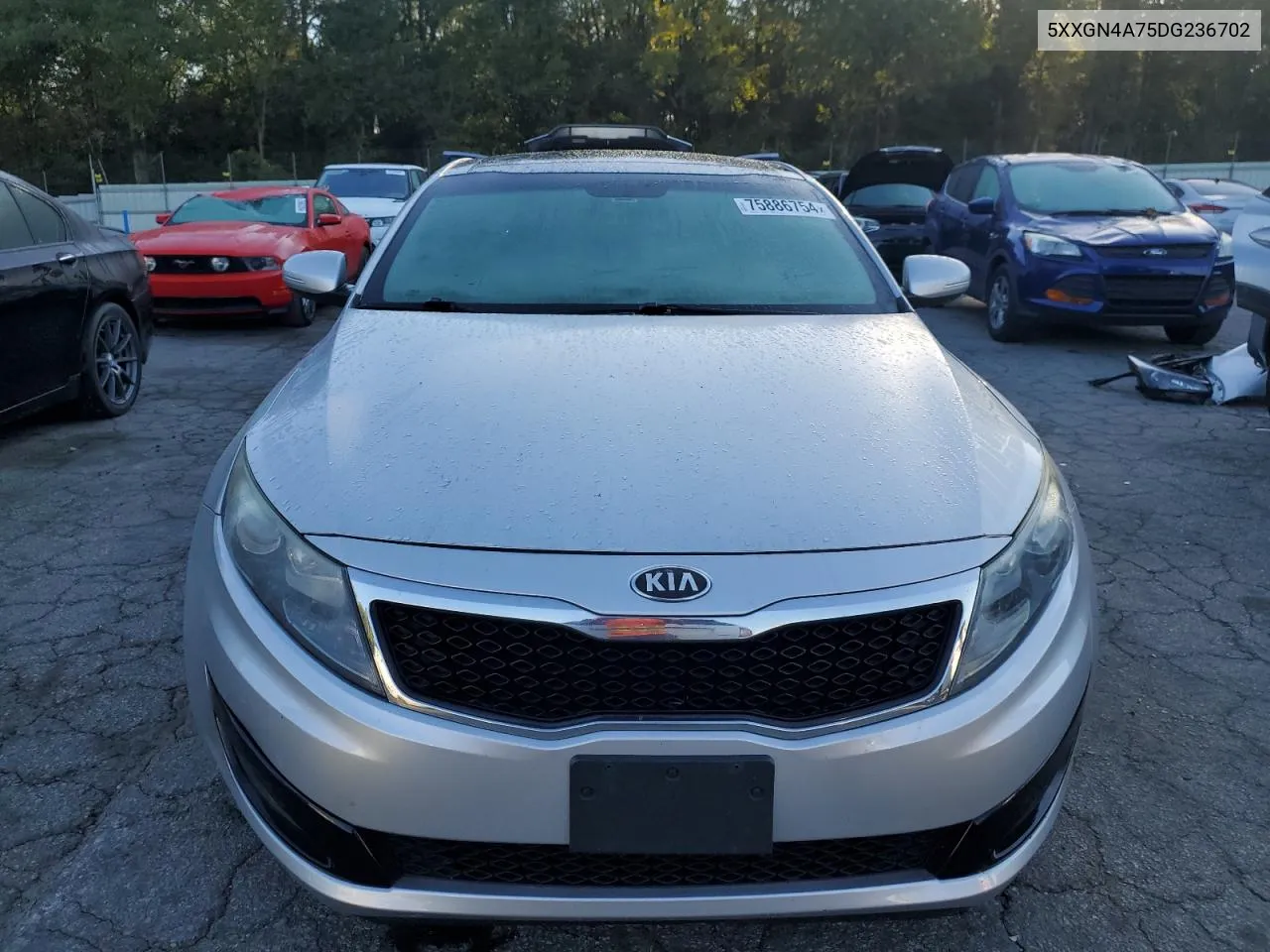 2013 Kia Optima Ex VIN: 5XXGN4A75DG236702 Lot: 75886754