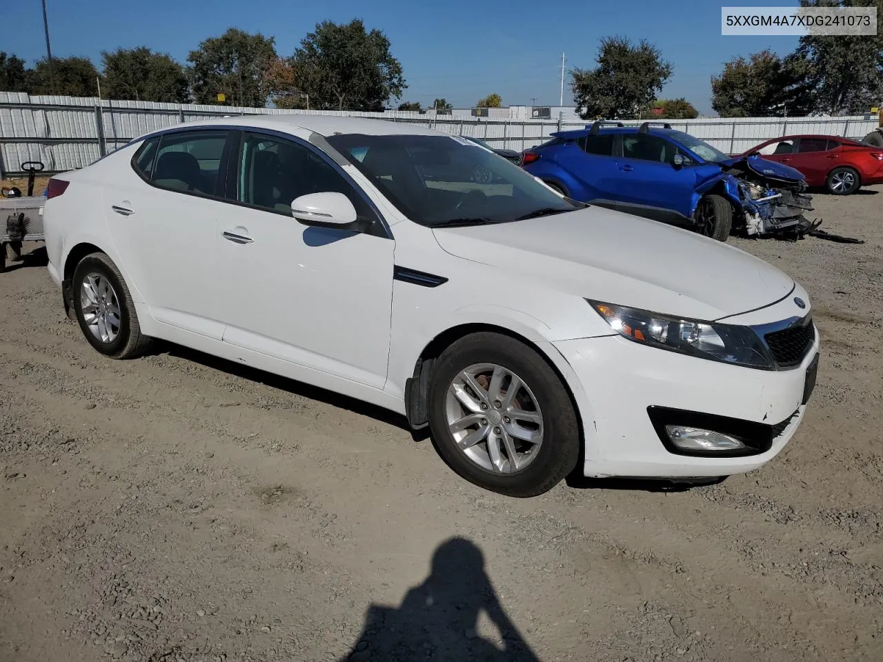 2013 Kia Optima Lx VIN: 5XXGM4A7XDG241073 Lot: 76052764