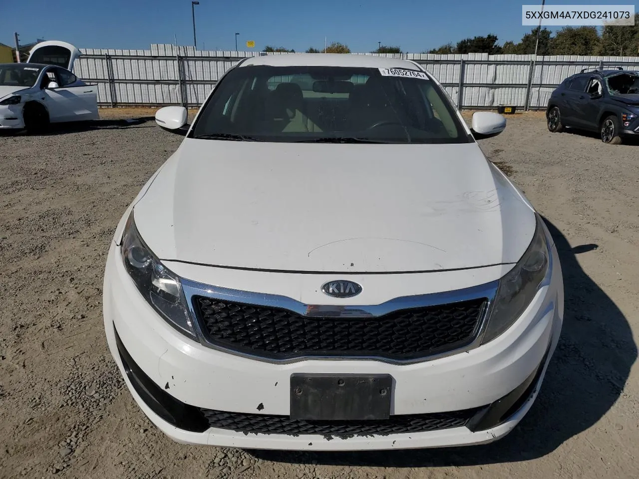 2013 Kia Optima Lx VIN: 5XXGM4A7XDG241073 Lot: 76052764