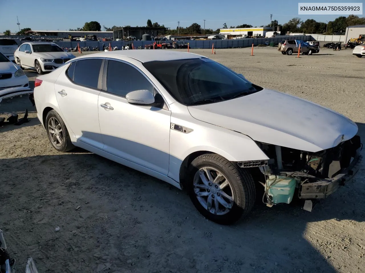 KNAGM4A75D5359923 2013 Kia Optima Lx