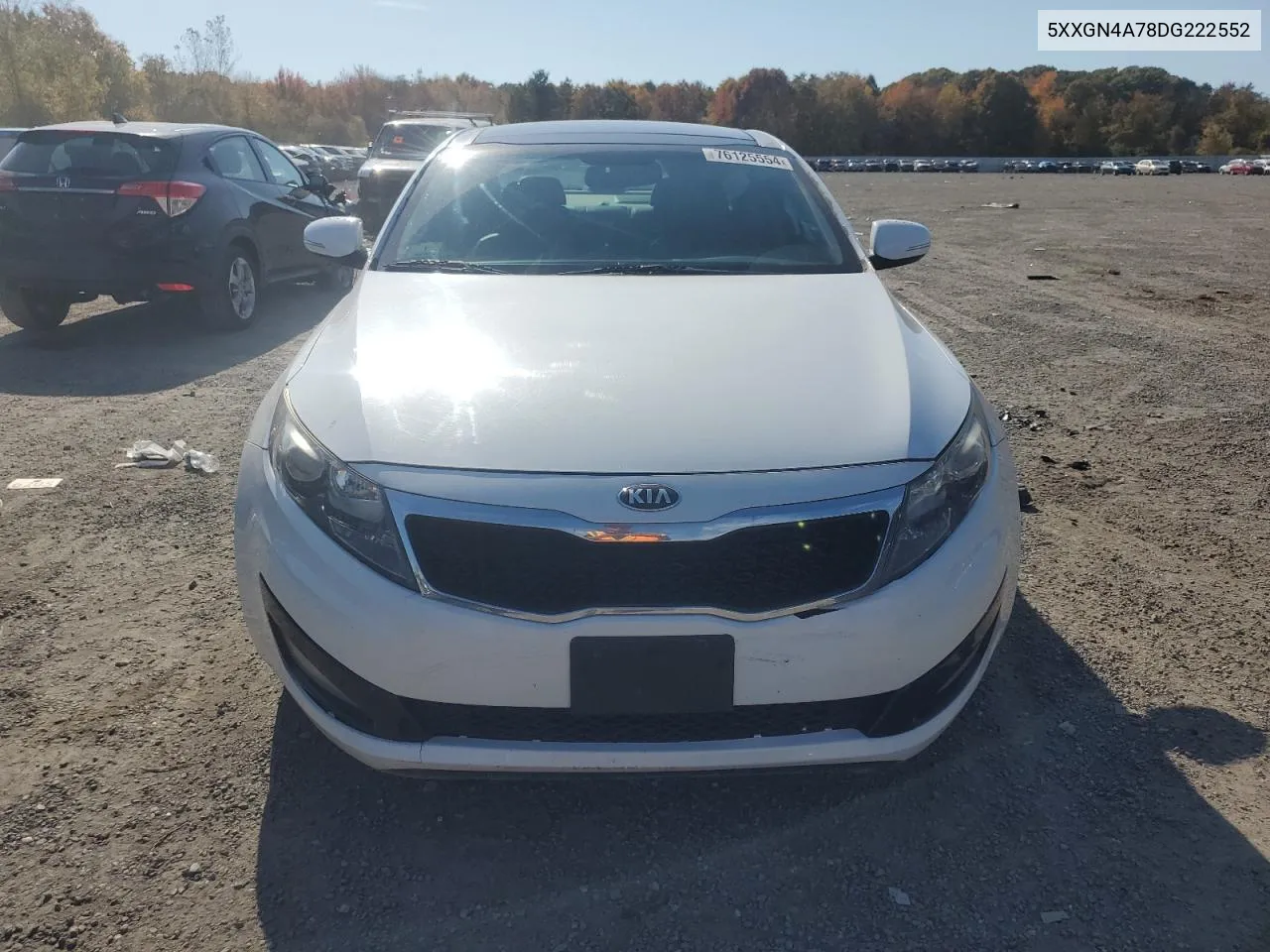 2013 Kia Optima Ex VIN: 5XXGN4A78DG222552 Lot: 76125554