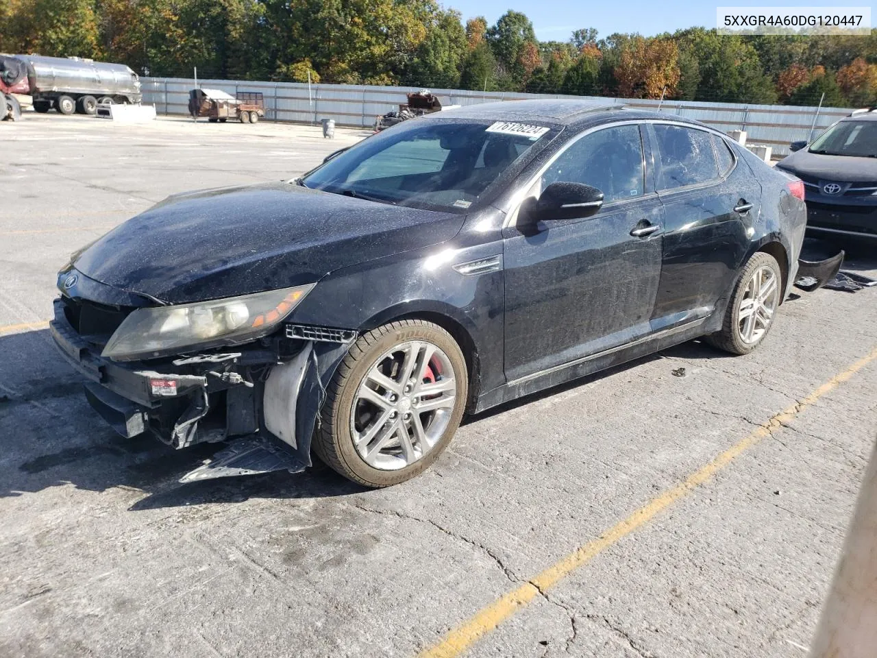 2013 Kia Optima Sx VIN: 5XXGR4A60DG120447 Lot: 76126224