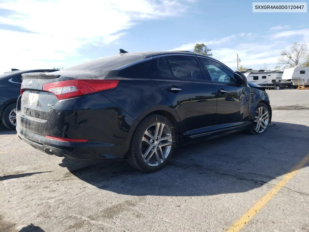 2013 Kia Optima Sx VIN: 5XXGR4A60DG120447 Lot: 76126224