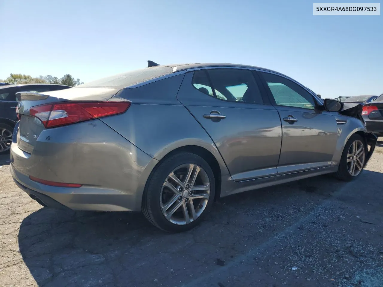 2013 Kia Optima Sx VIN: 5XXGR4A68DG097533 Lot: 76237844