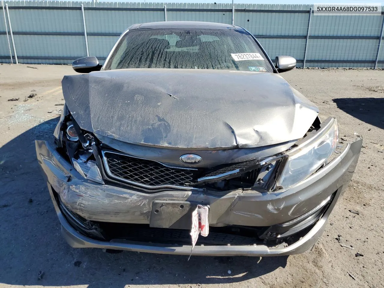 2013 Kia Optima Sx VIN: 5XXGR4A68DG097533 Lot: 76237844