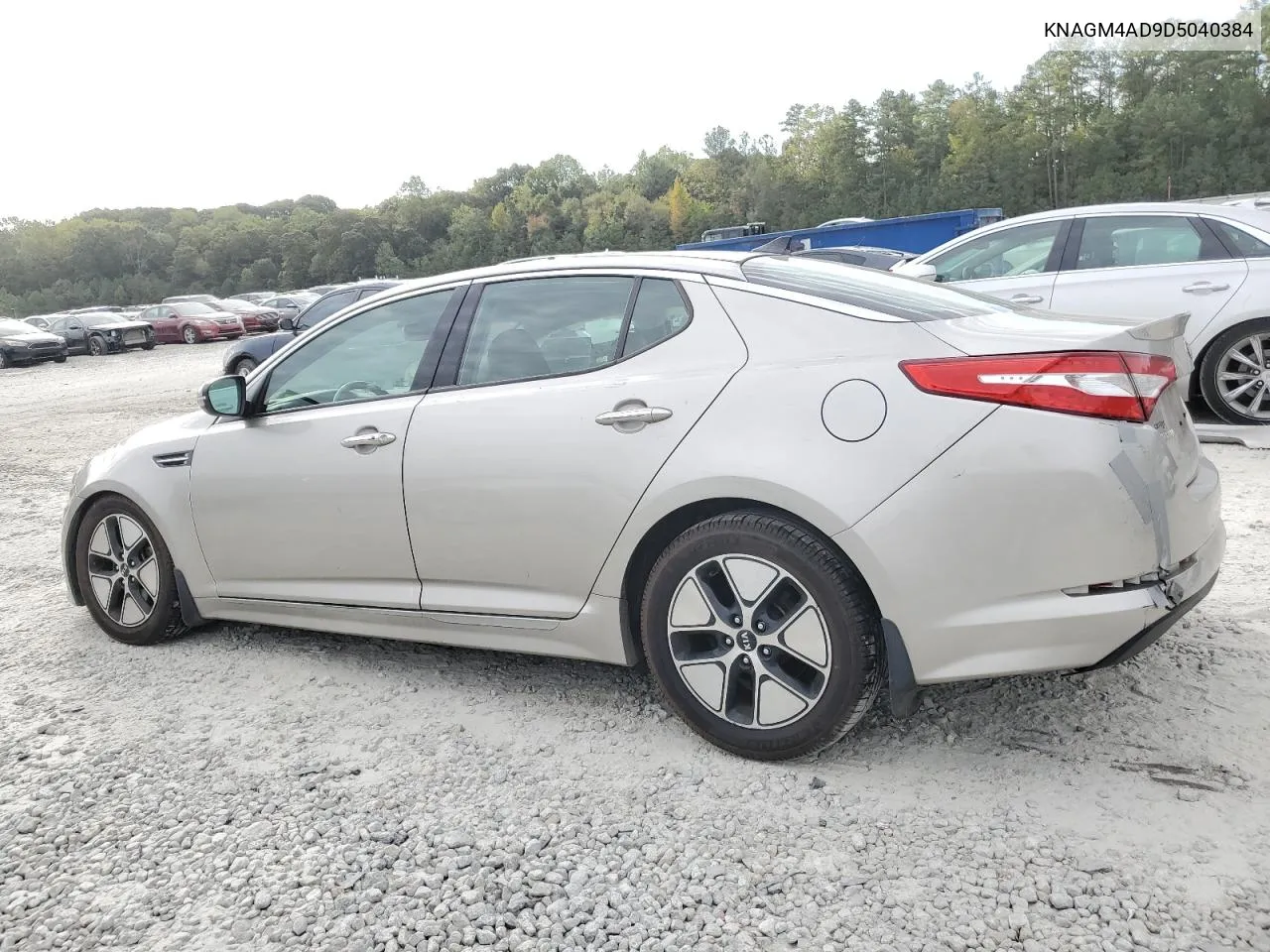 2013 Kia Optima Hybrid VIN: KNAGM4AD9D5040384 Lot: 76238824