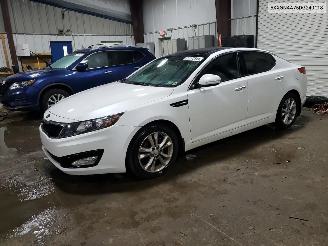 2013 Kia Optima Ex VIN: 5XXGN4A75DG240118 Lot: 76243344