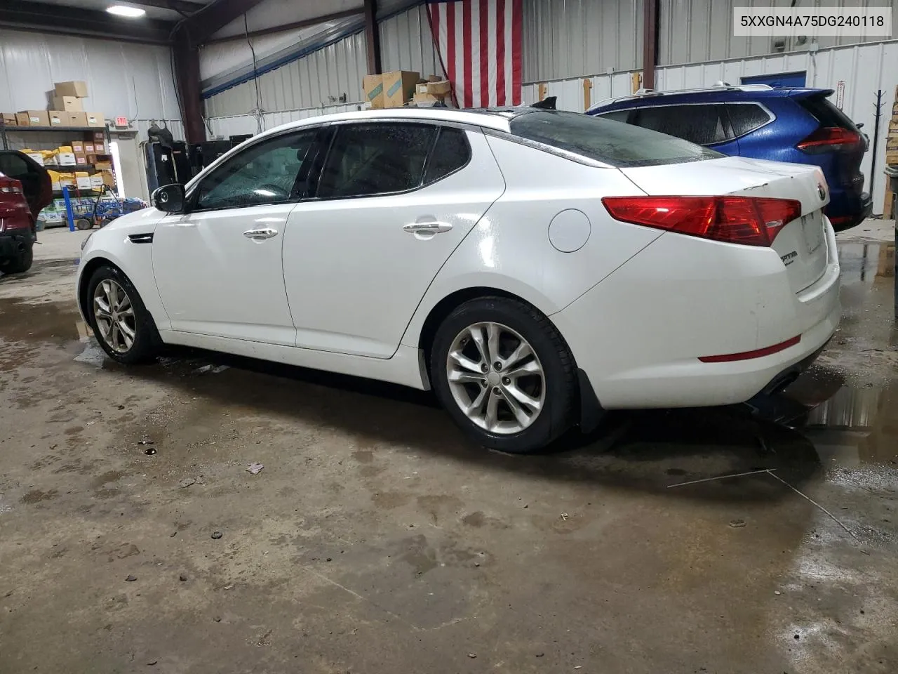 2013 Kia Optima Ex VIN: 5XXGN4A75DG240118 Lot: 76243344