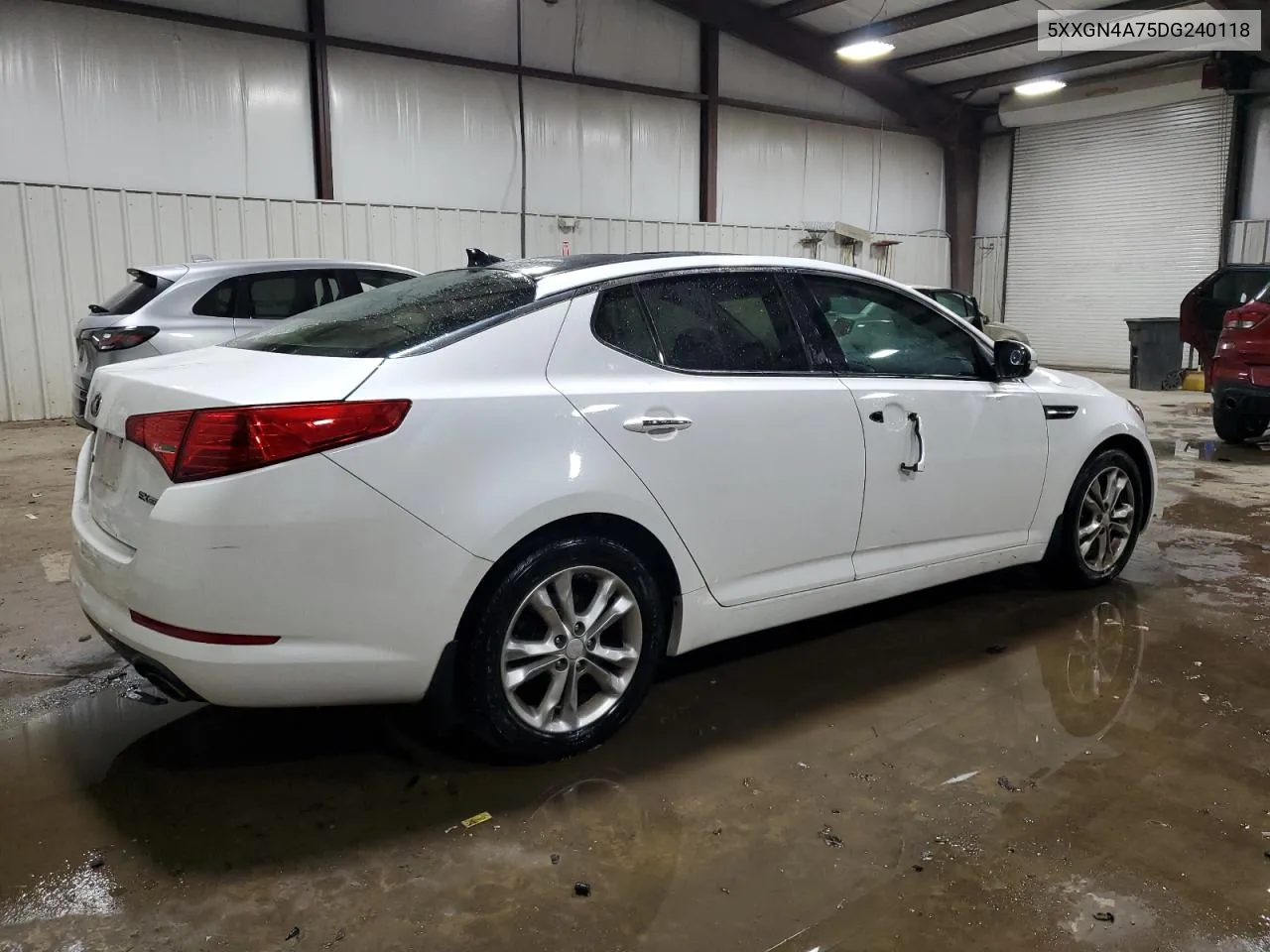 2013 Kia Optima Ex VIN: 5XXGN4A75DG240118 Lot: 76243344