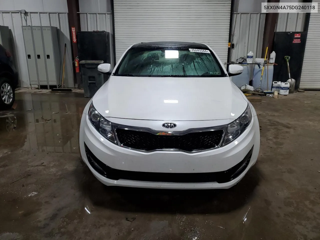 2013 Kia Optima Ex VIN: 5XXGN4A75DG240118 Lot: 76243344