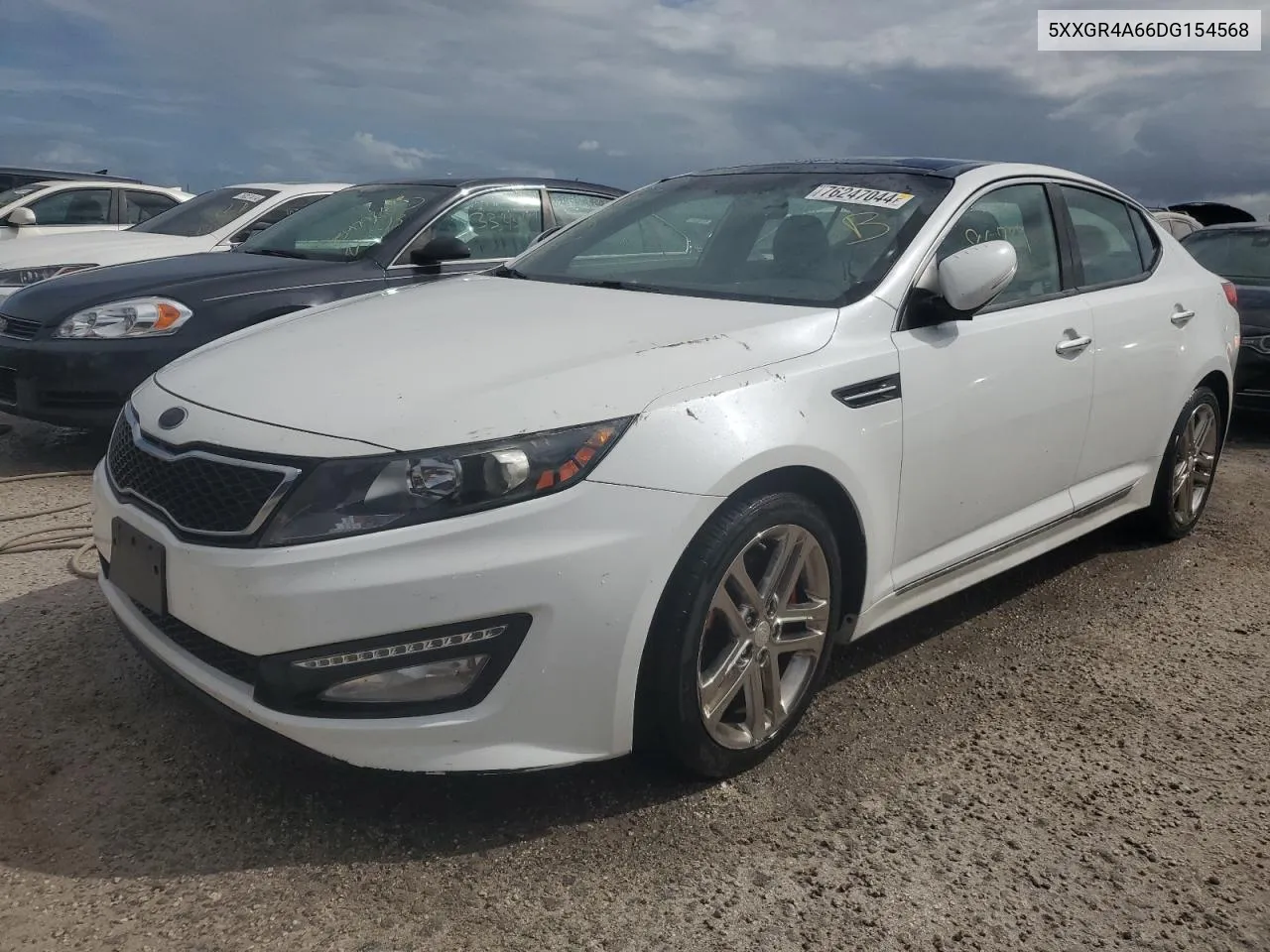 2013 Kia Optima Sx VIN: 5XXGR4A66DG154568 Lot: 76247044