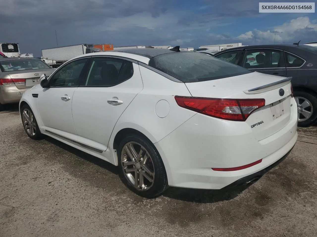 2013 Kia Optima Sx VIN: 5XXGR4A66DG154568 Lot: 76247044