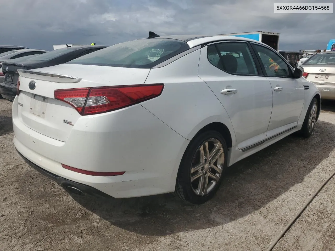 2013 Kia Optima Sx VIN: 5XXGR4A66DG154568 Lot: 76247044