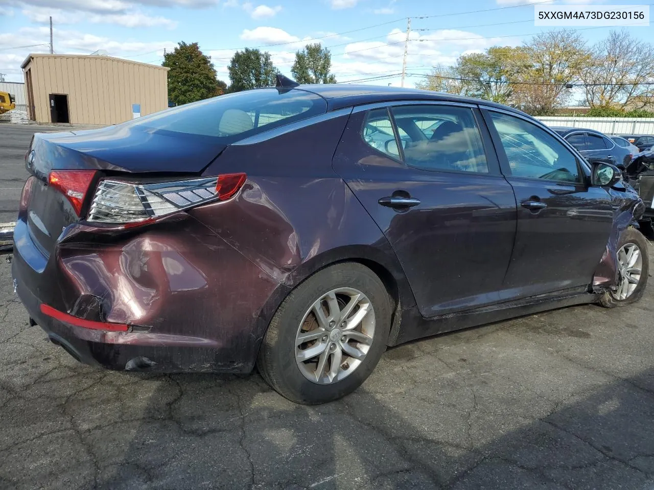 2013 Kia Optima Lx VIN: 5XXGM4A73DG230156 Lot: 76259734