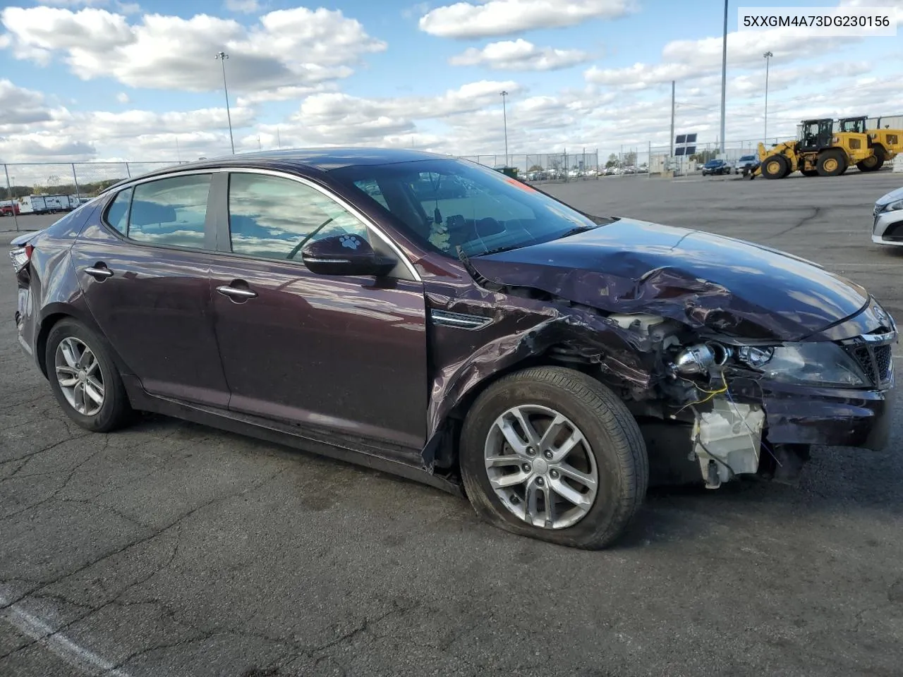 2013 Kia Optima Lx VIN: 5XXGM4A73DG230156 Lot: 76259734