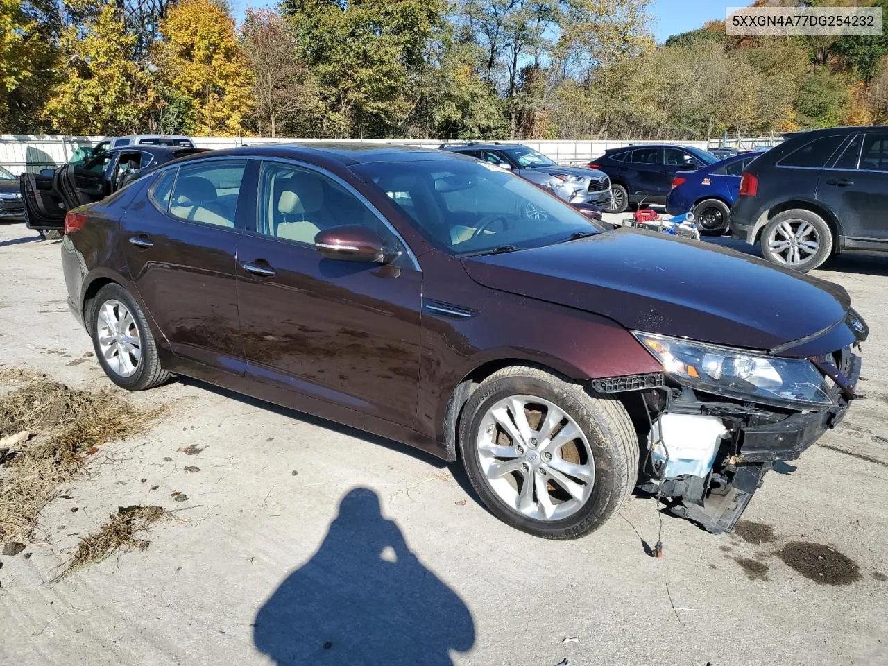 2013 Kia Optima Ex VIN: 5XXGN4A77DG254232 Lot: 76275084