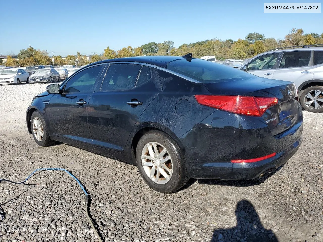 2013 Kia Optima Lx VIN: 5XXGM4A79DG147802 Lot: 76290654