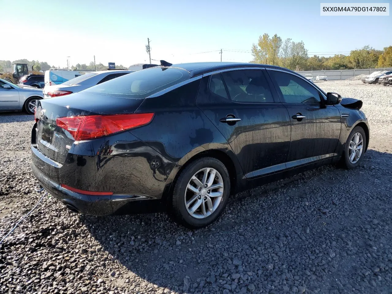 2013 Kia Optima Lx VIN: 5XXGM4A79DG147802 Lot: 76290654