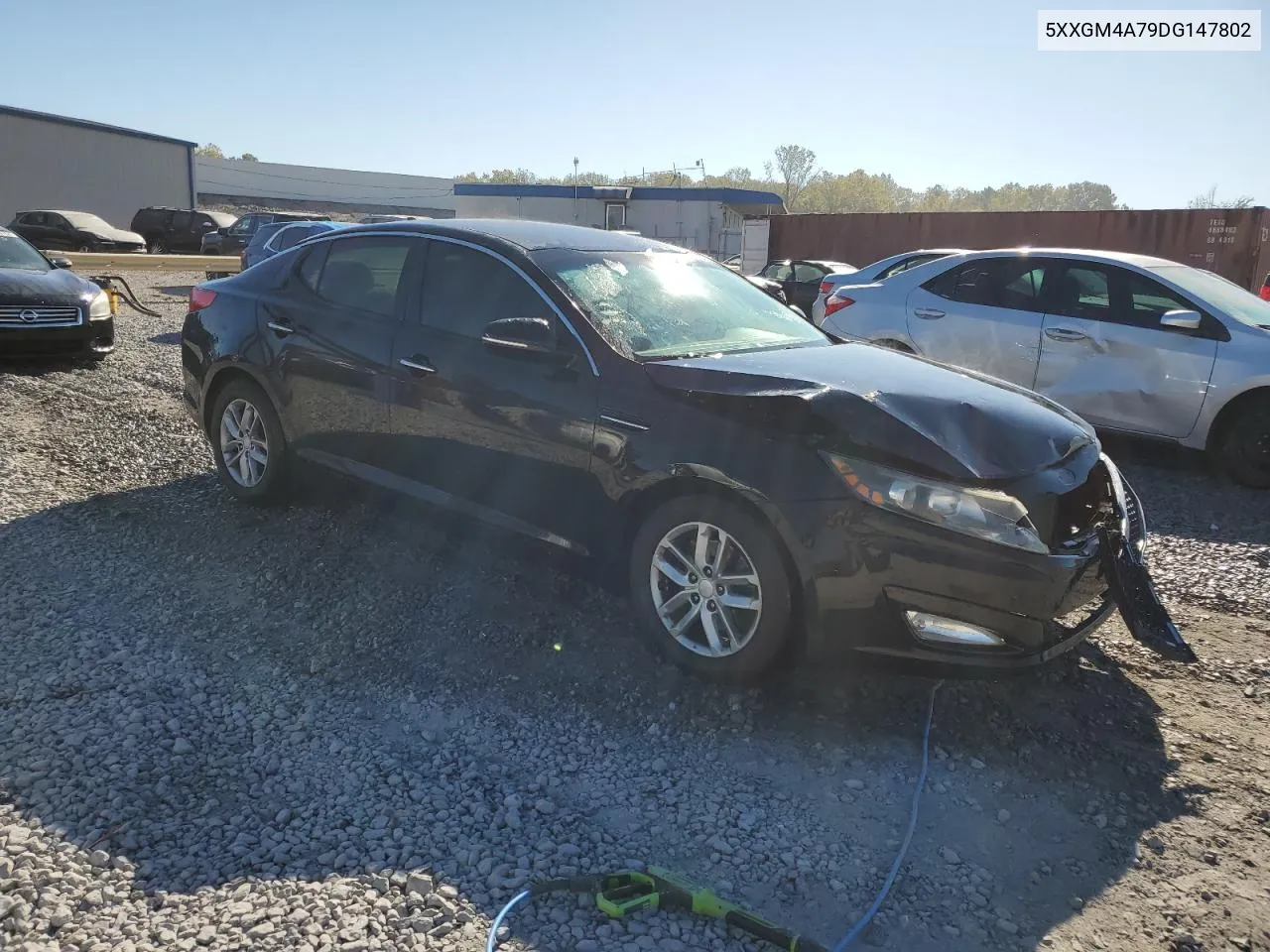 2013 Kia Optima Lx VIN: 5XXGM4A79DG147802 Lot: 76290654