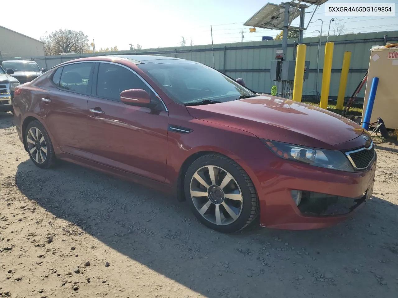 2013 Kia Optima Sx VIN: 5XXGR4A65DG169854 Lot: 76333914