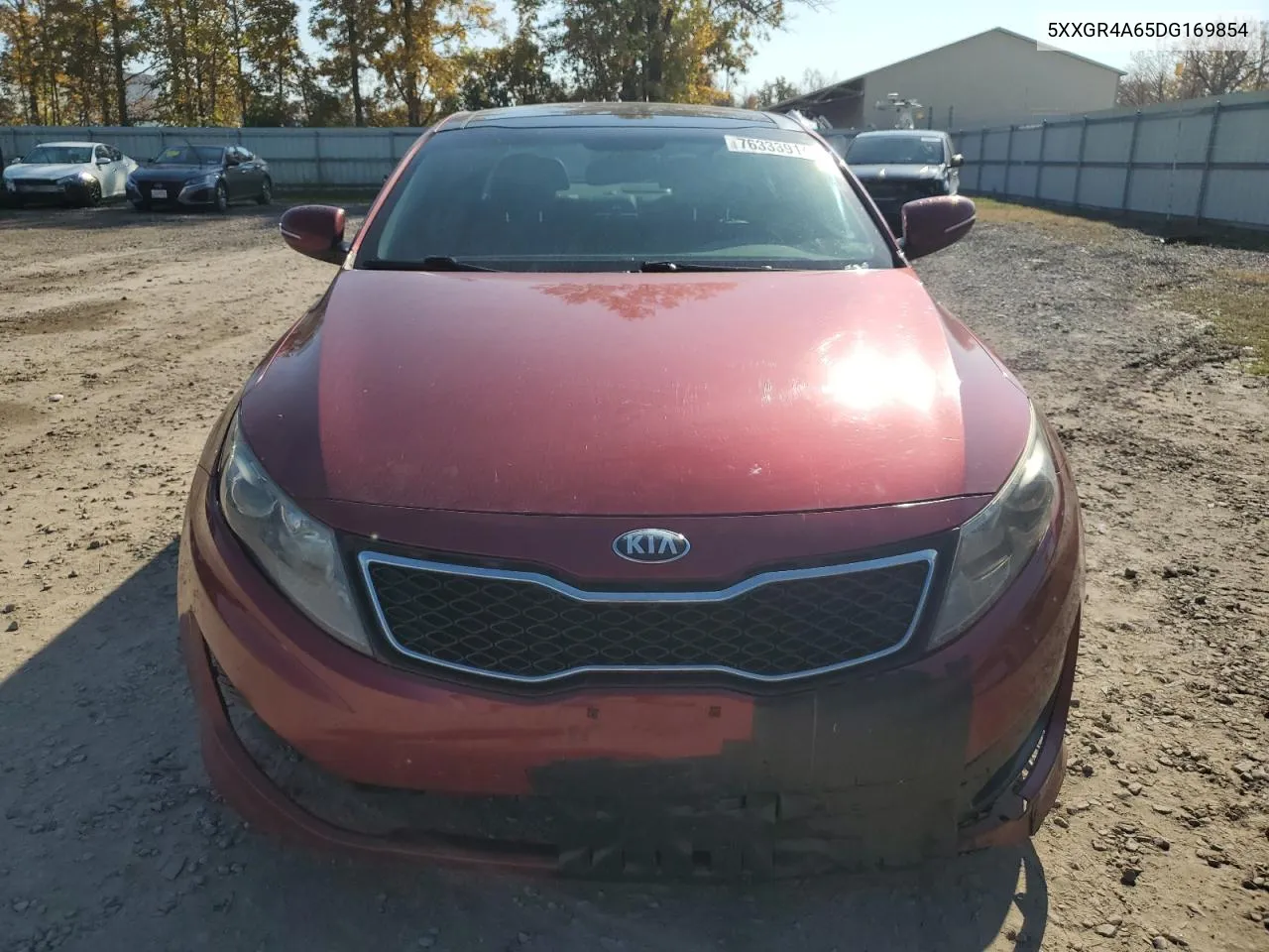 2013 Kia Optima Sx VIN: 5XXGR4A65DG169854 Lot: 76333914