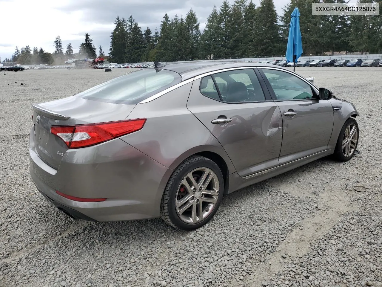 2013 Kia Optima Sx VIN: 5XXGR4A64DG125876 Lot: 76355924