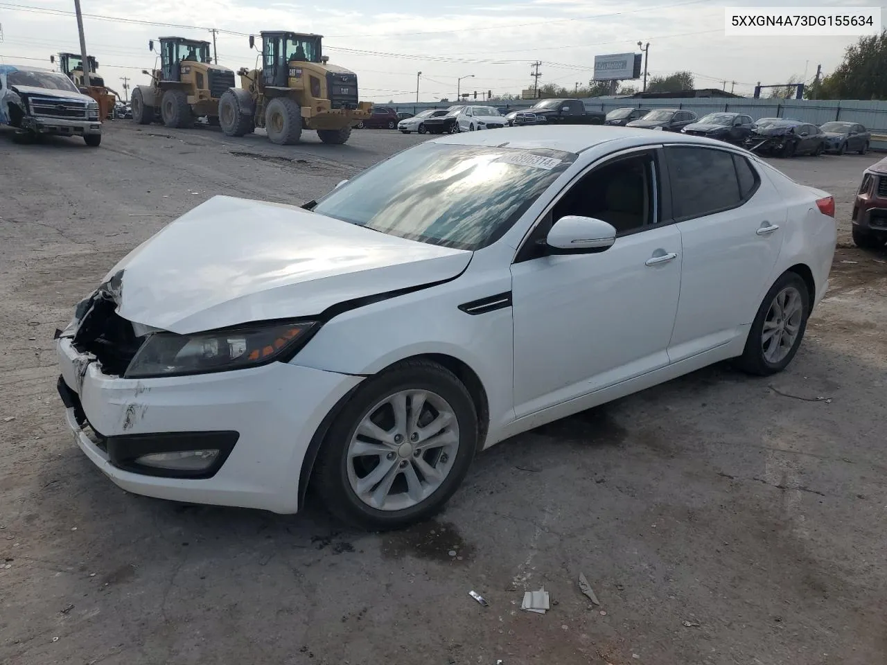 2013 Kia Optima Ex VIN: 5XXGN4A73DG155634 Lot: 76396314