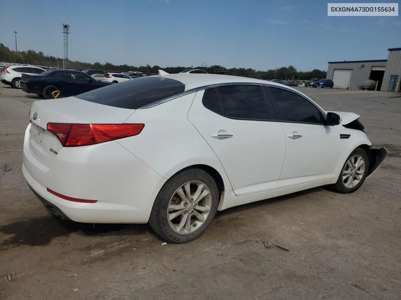 2013 Kia Optima Ex VIN: 5XXGN4A73DG155634 Lot: 76396314