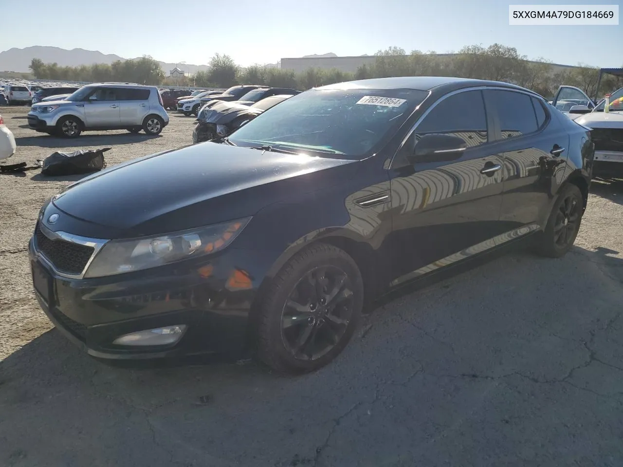 2013 Kia Optima Lx VIN: 5XXGM4A79DG184669 Lot: 76512864