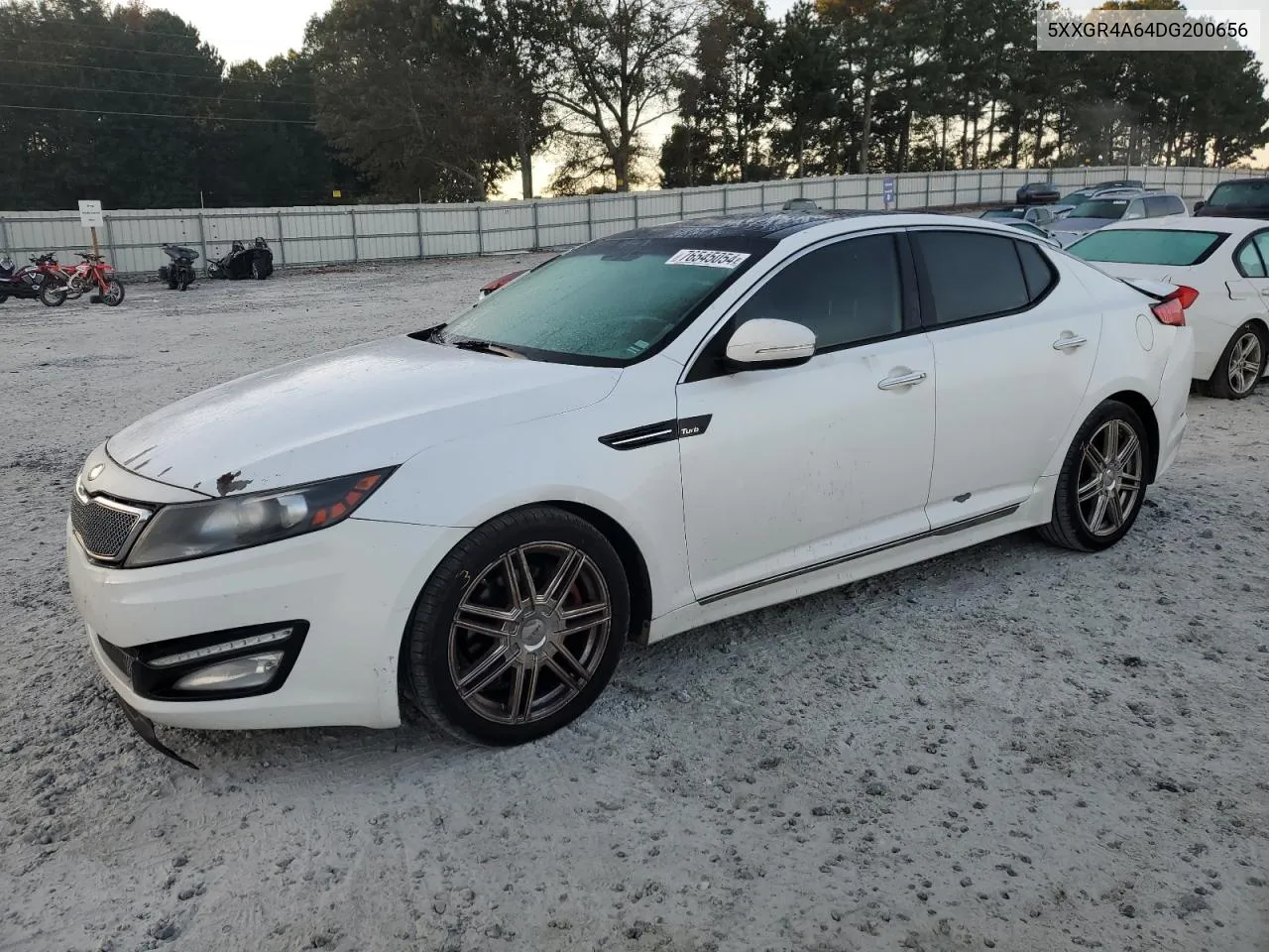 2013 Kia Optima Sx VIN: 5XXGR4A64DG200656 Lot: 76545054