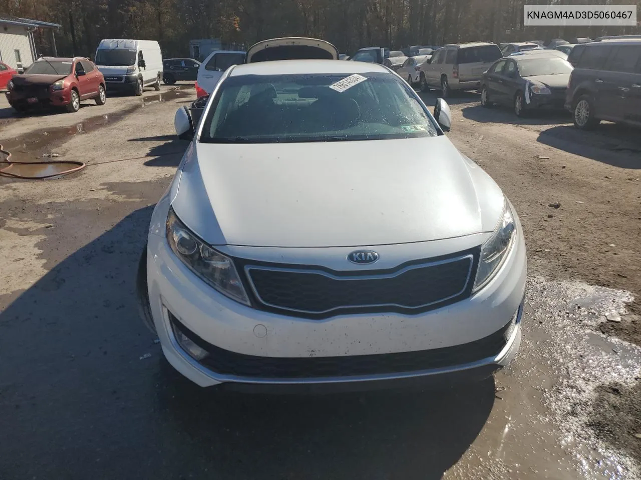 2013 Kia Optima Hybrid VIN: KNAGM4AD3D5060467 Lot: 76614304