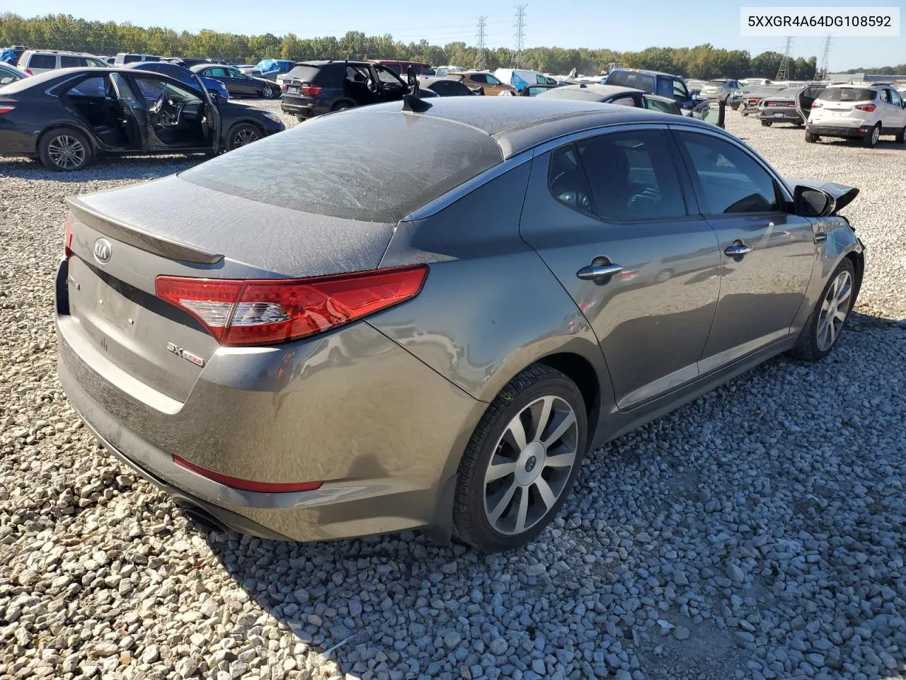 2013 Kia Optima Sx VIN: 5XXGR4A64DG108592 Lot: 76636624