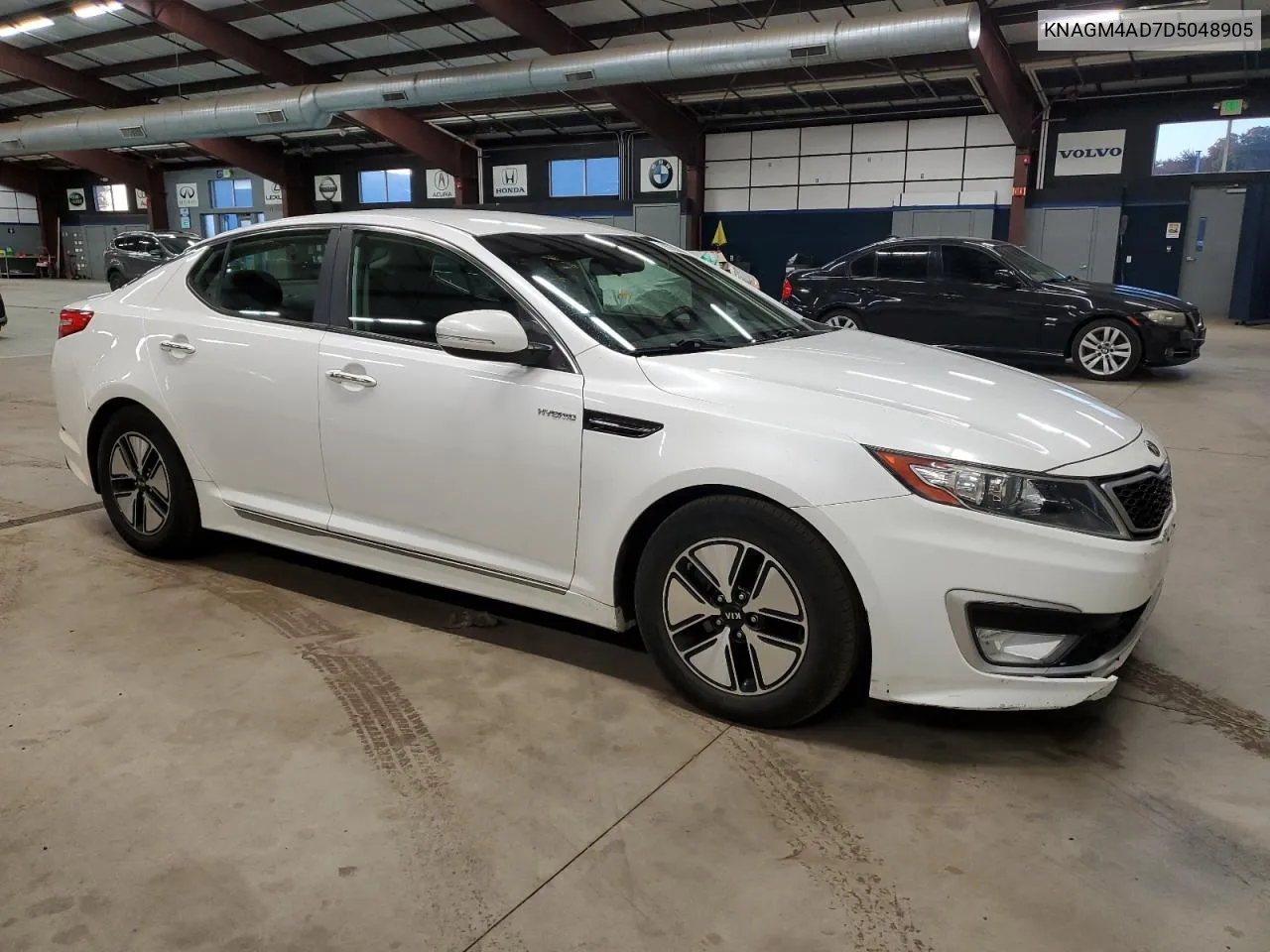 2013 Kia Optima Hybrid VIN: KNAGM4AD7D5048905 Lot: 76755884