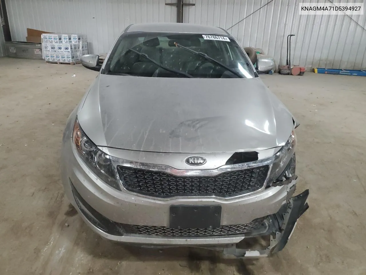 2013 Kia Optima Lx VIN: KNAGM4A71D5394927 Lot: 76786714