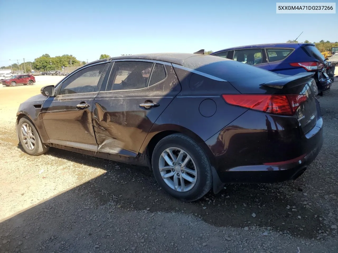 2013 Kia Optima Lx VIN: 5XXGM4A71DG237266 Lot: 76787174